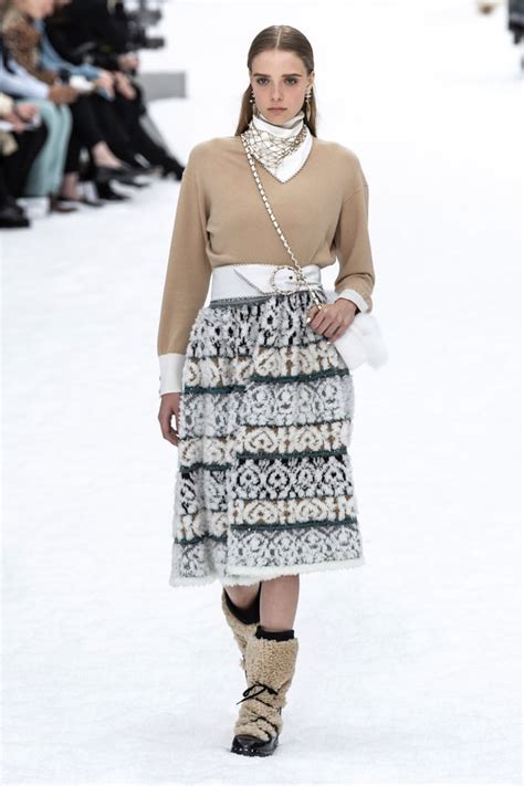 chanel fall 2019 chalet|Chanel fall dresses.